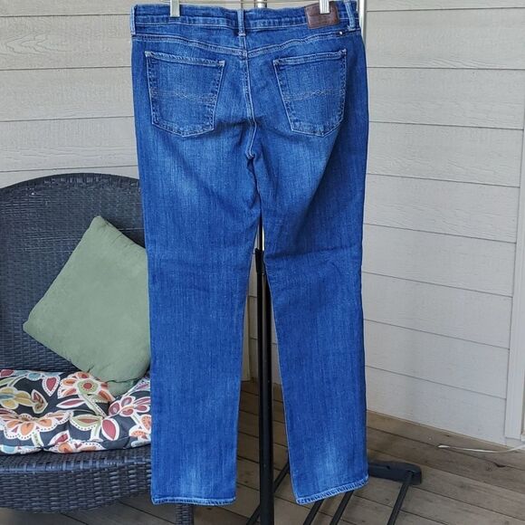 𝅺LUCKY Brand Straight Leg Jeans 12/31 Mid Rise - Picture 4 of 6